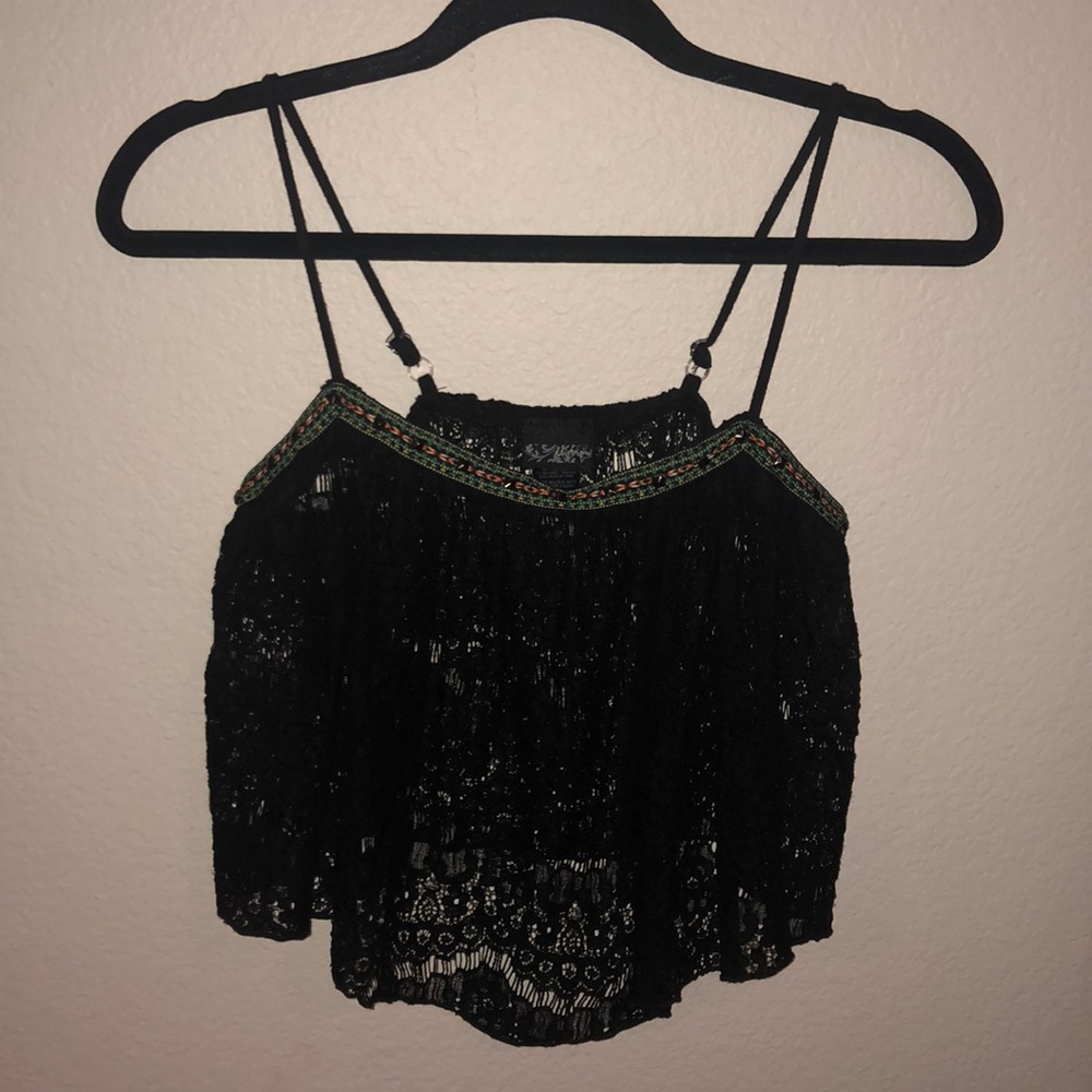 Daytrip lace tank top